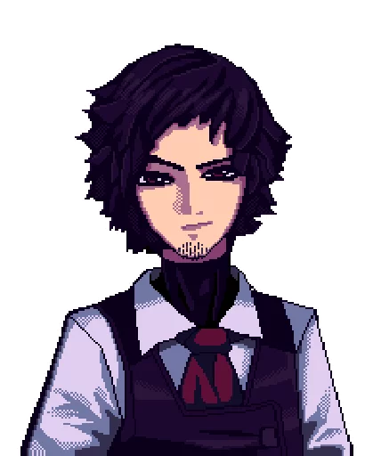 🤔 Стикер «Va-11 Hall-a» для Telegram