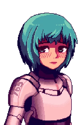 🤗 Стикер «Va-11 Hall-a» для Telegram
