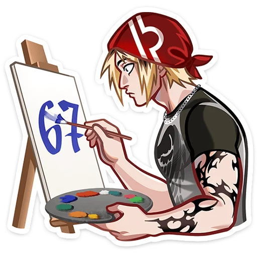 🎨 Стикер «Вэйс» для Telegram