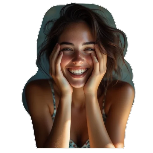😁 Стикер «Вайб» для Telegram