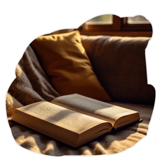 📖 Стикер «Вайб» для Telegram