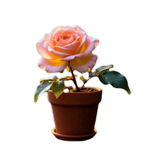 🌹 Стикер «Вайб» для Telegram