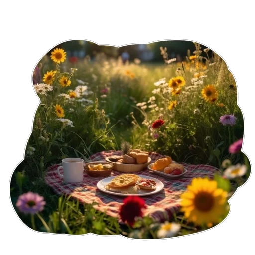🍽️ Стикер «Вайб» для Telegram