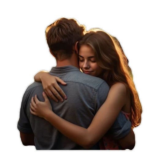 ❤ Стикер «Вайб» для Telegram