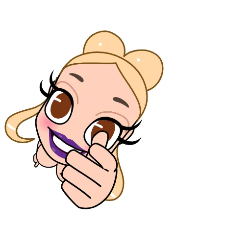 ☝️ Стикер «Valentina» для Telegram