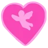 👼 Эмодзи «Be my Valentine - розовые буквы и иконки для оформления ко дню влюблённых» для Telegram