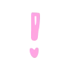 ❗️ Эмодзи «Be my Valentine - розовые буквы и иконки для оформления ко дню влюблённых» для Telegram