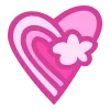 💘 Эмодзи «Be my Valentine - розовые буквы и иконки для оформления ко дню влюблённых» для Telegram