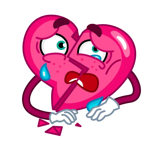 💔 Эмодзи «Валентинка» для Telegram