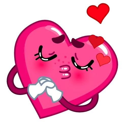 😘 Эмодзи «Валентинка» для Telegram