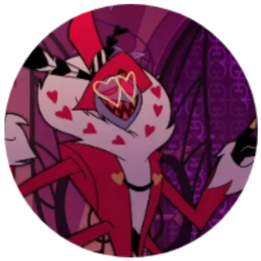 Стикерпак Valentino Hotel Hazbin для Telegram — скачать