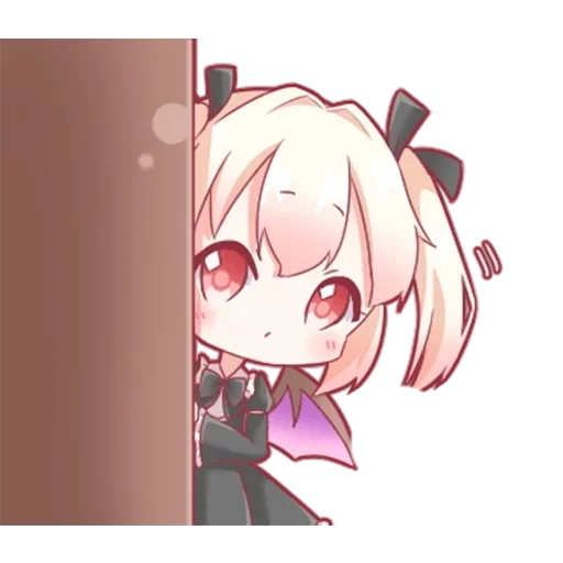 👀 Стикер «Vampire chan Вампир тян» для Telegram