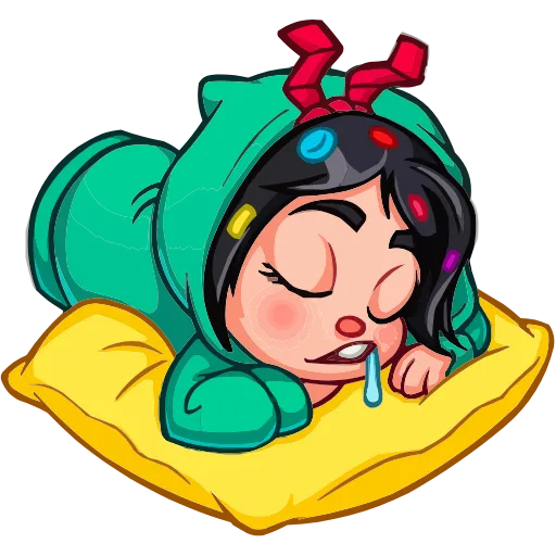 😴 Эмодзи «Ванилопа фон Кекс» для Telegram