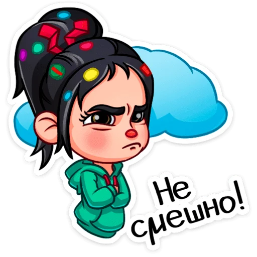 😔 Стикер «Ванилопа фон Кекс» для Telegram