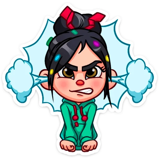 😤 Стикер «Ванилопа фон Кекс» для Telegram