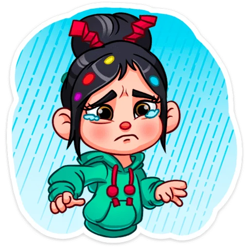 🥺 Стикер «Ванилопа фон Кекс» для Telegram