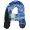 Эмодзи Шрифт Ван Гог Font Van Gogh для Telegram — скачать