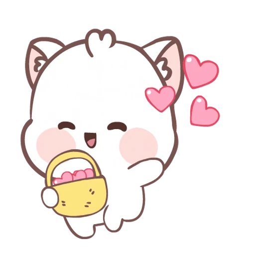 😊 Стикер «Vanila Cat» для Telegram