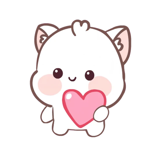 ❤️ Стикер «Vanila Cat» для Telegram