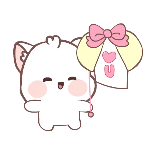 ❤️ Стикер «Vanila Cat» для Telegram