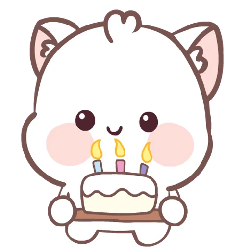 🎂 Стикер «Vanila Cat» для Telegram