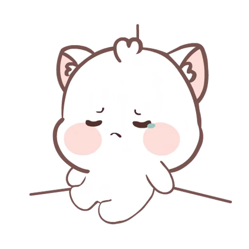 ☹️ Стикер «Vanila Cat» для Telegram