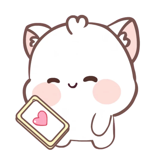 ❤️ Стикер «Vanila Cat» для Telegram