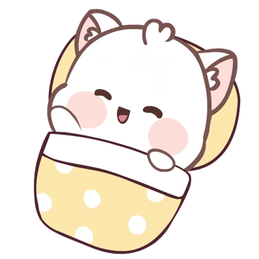 👋 Стикер «Vanila Cat» для Telegram