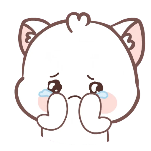 😭 Стикер «Vanila Cat» для Telegram