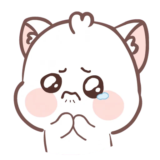 😢 Стикер «Vanila Cat» для Telegram