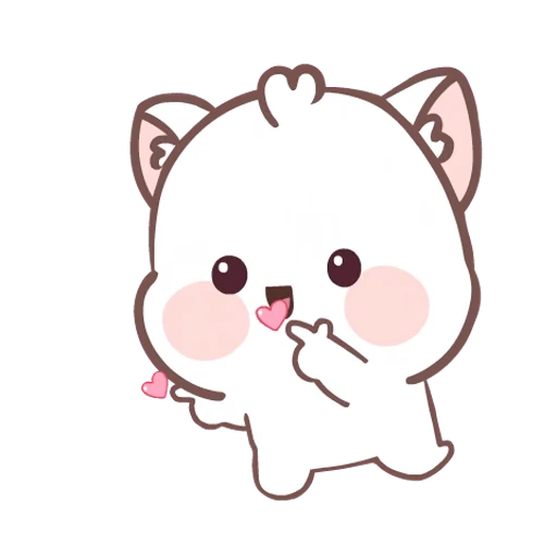 ❤️ Стикер «Vanila Cat» для Telegram
