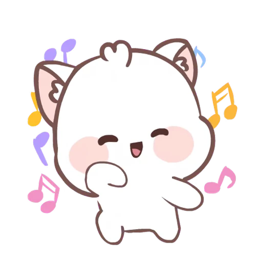 🥳 Стикер «Vanila Cat» для Telegram