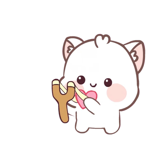 ❤️ Стикер «Vanila Cat» для Telegram