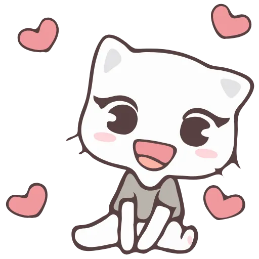 Стикерпак Vanilla and Pepper Cat для Telegram — скачать