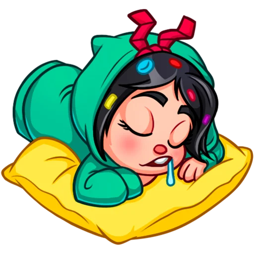 😴 Стикер «Ванилопа» для Telegram