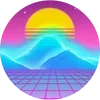 🌟 Эмодзи «Vaporwave» для Telegram