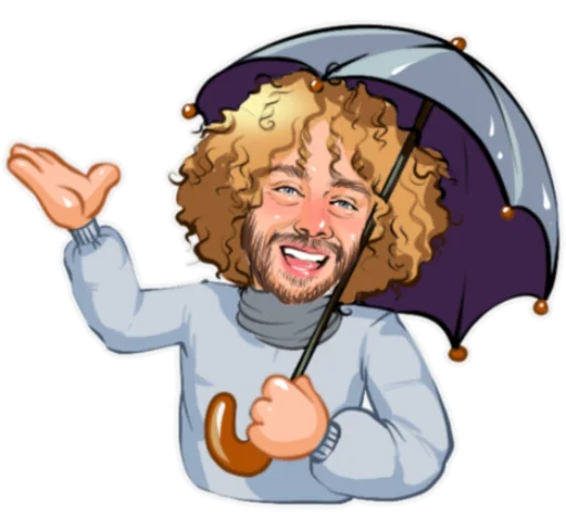☔️ Стикер «Всё будет» для Telegram