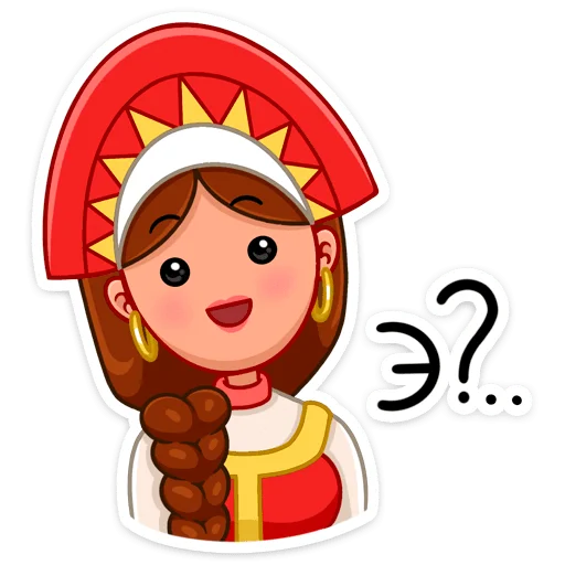 ⁉ Стикер «Варвара» для Telegram