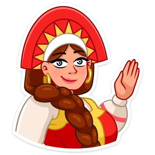 😥 Стикер «Варвара» для Telegram