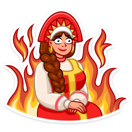 🔥 Стикер «Варвара» для Telegram