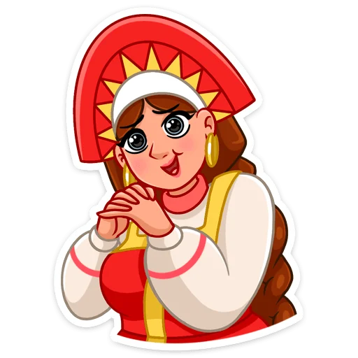 😃 Стикер «Варвара» для Telegram