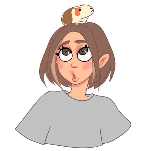 🥺 Стикер «ВАША МАРУСЯ» для Telegram