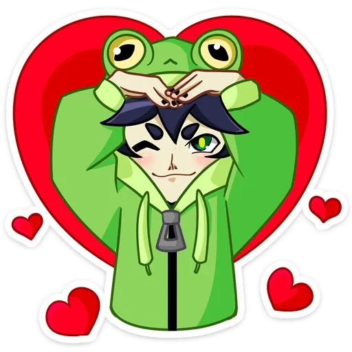 🥰 Стикер «Вася без надписей» для Telegram