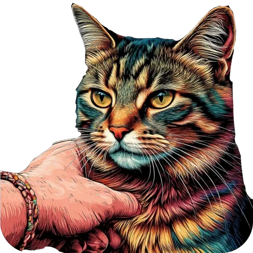 🐱 Стикер «Сантехник Вася» для Telegram
