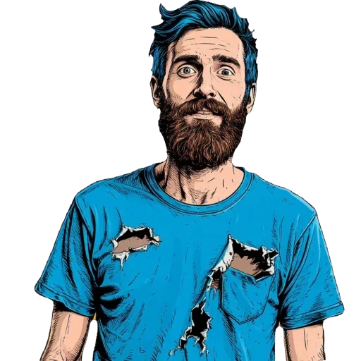 🫥 Стикер «Сантехник Вася» для Telegram