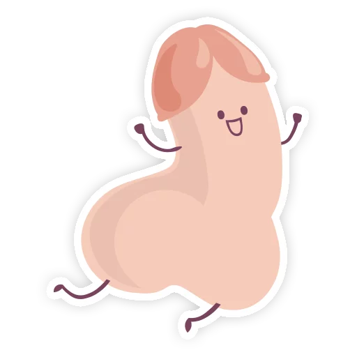 😄 Стикер «Вася the Dick (16+)» для Telegram