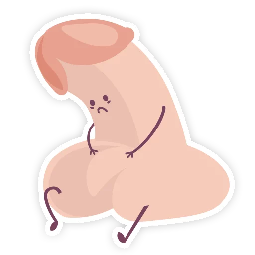 😭 Стикер «Вася the Dick (16+)» для Telegram