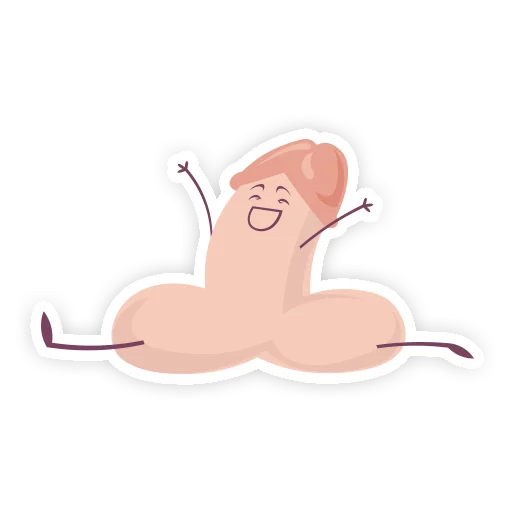 😜 Стикер «Вася the Dick (16+)» для Telegram