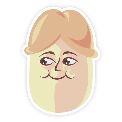 🌝 Стикер «Вася the Dick (16+)» для Telegram