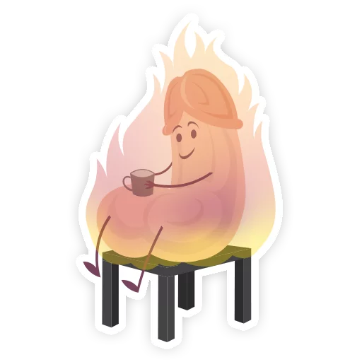 👹 Стикер «Вася the Dick (16+)» для Telegram